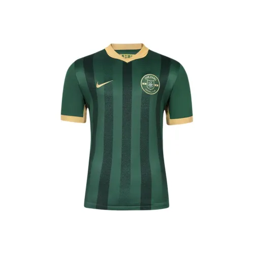 Nike FC Профессиональный Футбол Джерси Мужской Зеленый