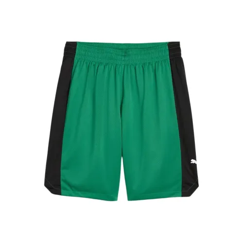 PUMA DRYCELLSHOT Blocker Баскетбольные шорты Баскетбольные шорты Мужской Archive Зеленый Черный