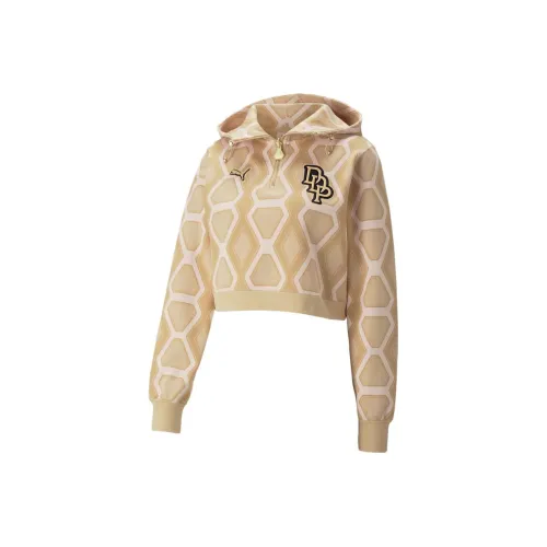 PUMA X DAPPER DAN Co Branded SERIES Хаки Женские Свитшоты