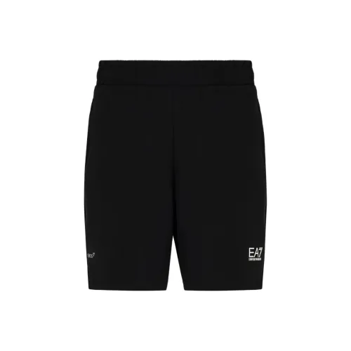 EMPORIO ARMANI EA7 Повседневные шорты Мужские Черные