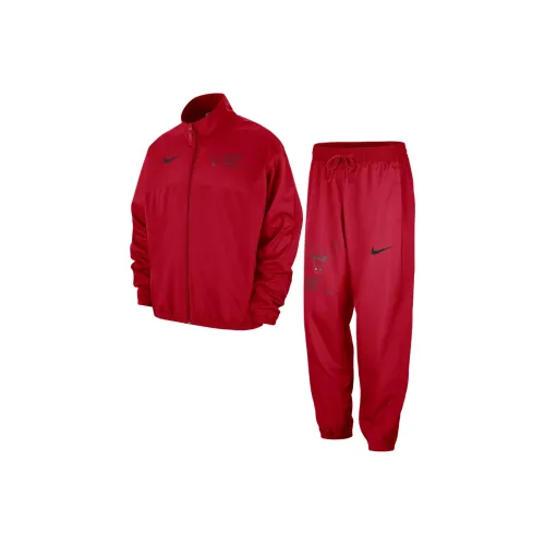 Nike x NBA Повседневная спортивная одежда Мужская Университетский красный