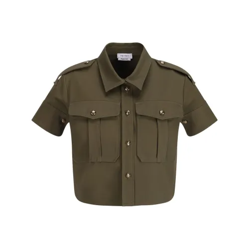 Alexander McQueen Куртки и Пальто Женские Зеленые