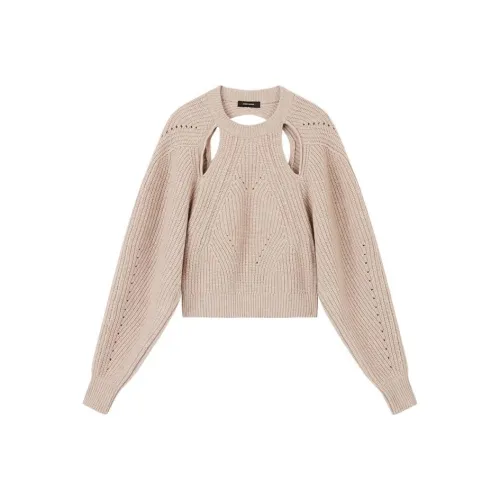 ISABEL MARANT Бежевый Женские Кашемировые Свитеры