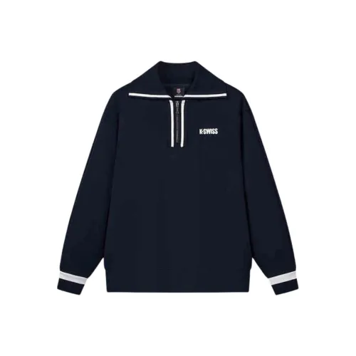 KSWISS Свитшот Женский Темный Индиго