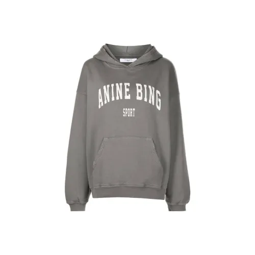 Anine Bing Серый Женский Свитшот