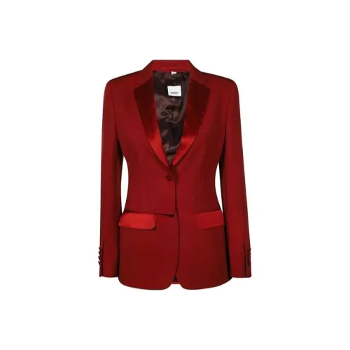 Burberry Deep Рубиново-красный Женские Куртки