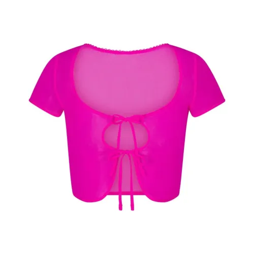 Skims Фуксия Женские Футболки