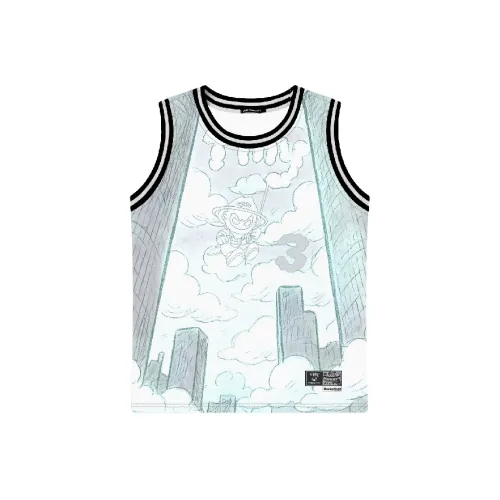 FireMonkey Баскетбольная Джерси Унисекс Light Циановый