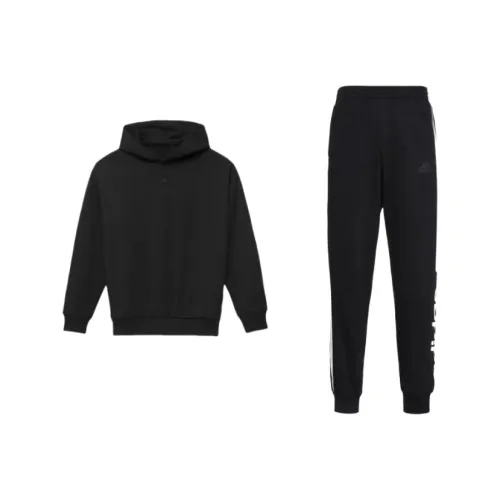 Adidas Chapter 03 Комплект Свитшот Мужской Черный