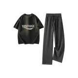 Чёрный топ + Чёрный низ