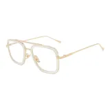 Золотая рамка, прозрачный белый, защита от синего света, модель C19