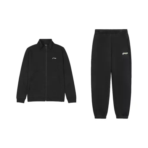 Лайнер Повседневная Спортивная Одежда Унисекс Черный