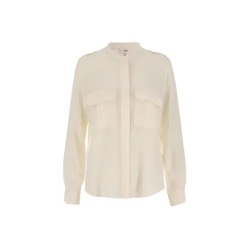 Chloé Бежевые Женские Рубашки