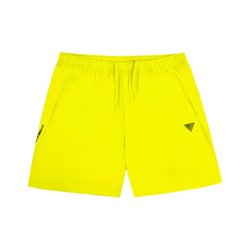 CORALIAN Повседневные шорты Мужские Желтые