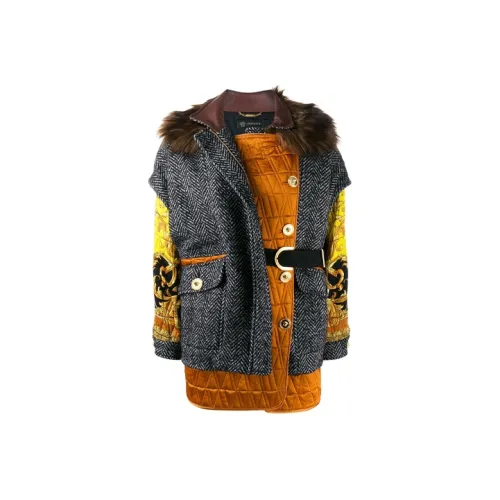 VERSACE Серые Женские Куртки