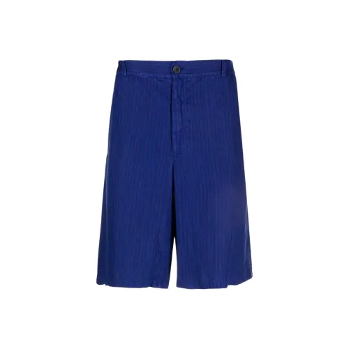 120% LINO Повседневные шорты Мужские Индиго