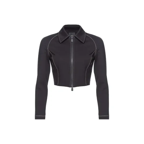 PINKO FW23 Куртки и Пальто Женские Черный