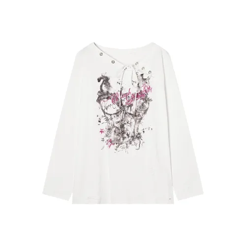 EPTISON WOMAN T-рубашка Женская Белая