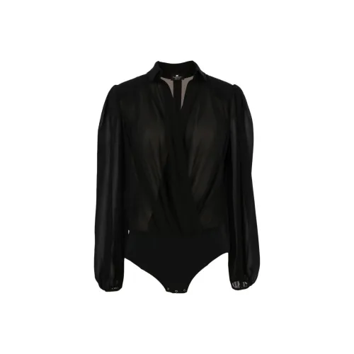 Elisabetta Franchi Черное Женское Боди