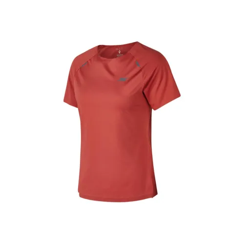 Skechers T-Shirt Женская Гематитовый Красный
