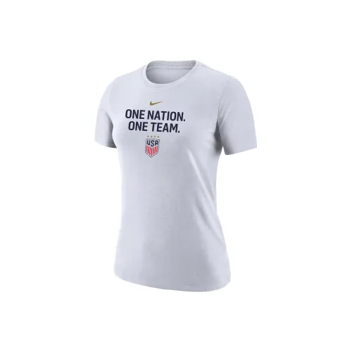 NIKE Белые Женские Футболки