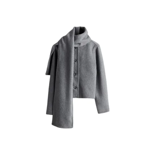 H&M Смешанный серый Женские Куртки