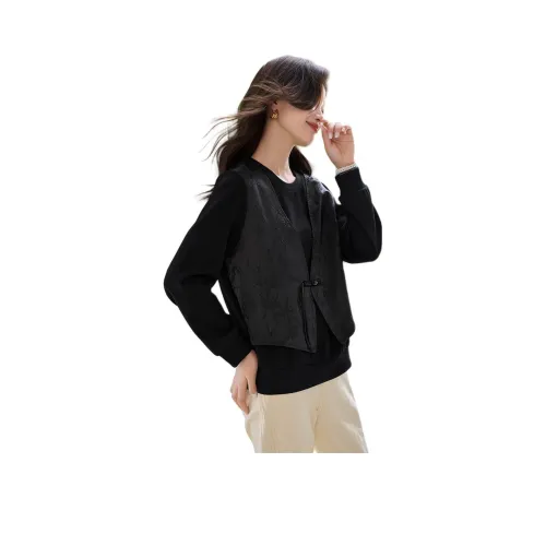 Mo Han Yi Mei Свитшот Женский Черный