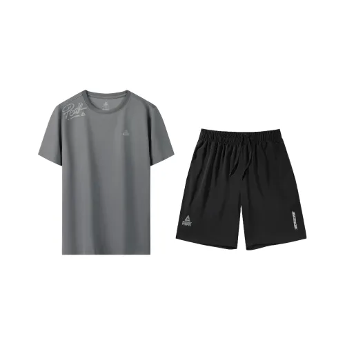 PEAK RIGHT серия Повседневная Спортивная Одежда Унисекс Серый Черный