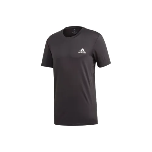 Adidas Мужской Теннисный Топ Черного Цвета