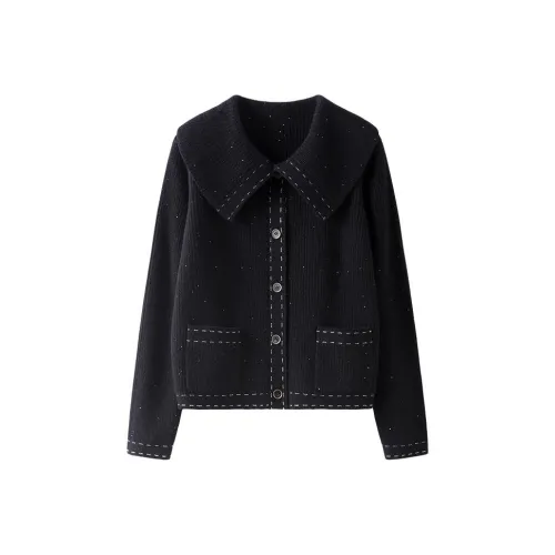 MAIGRE SIMHAT Кашемировый свитер женский черный