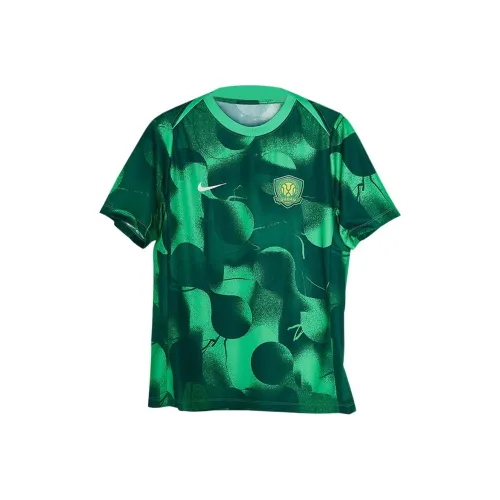 Nike Зеленый Мужской Футбольный Джерси