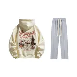 Set (Apricot Standard Edition + Gray Casual Pants)  
Комплект (Абрикос Стандартное Издание + Серые Повседневные Штаны)