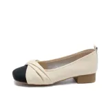 Бежево-черный