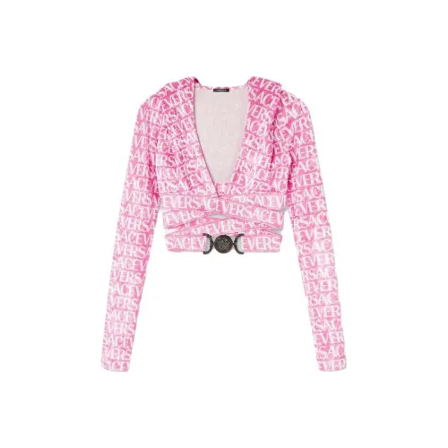 VERSACE SS23 Толстовка Женская Розовая