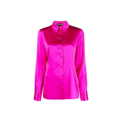 TOM FORD Персиково-розовые Женские Рубашки