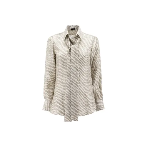 KITON Коричневые Женские Рубашки