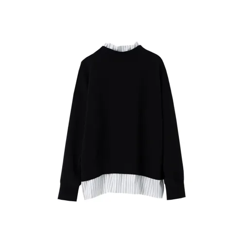 SOON FLOWER Свитшот Женский Черный