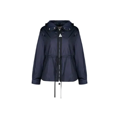 Moncler Темно-синие Женские Куртки