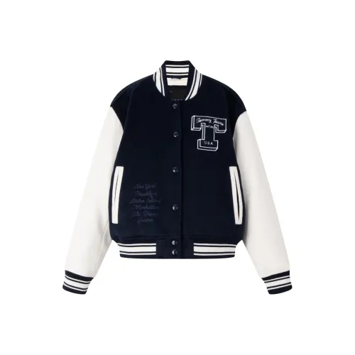 Tommy Hilfiger Куртка Женская Темно-синий Белый Многоцветный