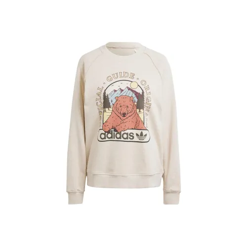 Adidas Originals Толстовка Женская Светлый Хаки