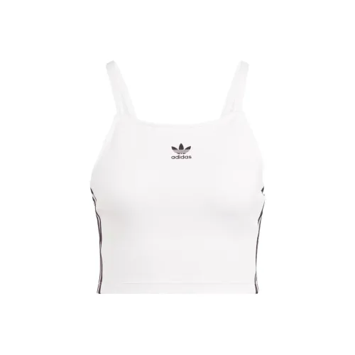Adidas Originals Топ на бретелях Женский Белый