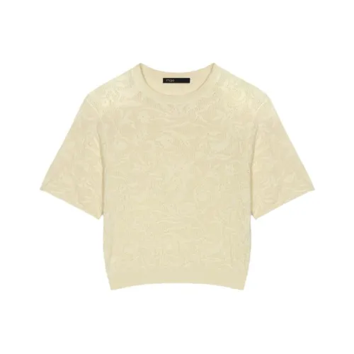 Maje Зеленый Женский Трикотаж