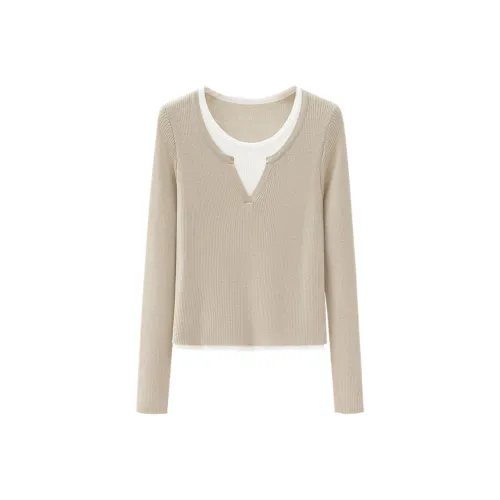 TOUCH Трикотаж Женский Бежевый Хаки