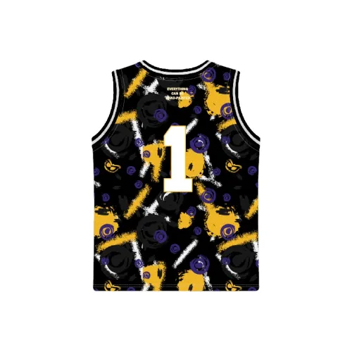 FireMonkey Баскетбольная Джерси Унисекс Черная