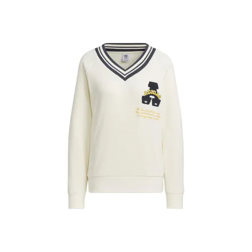 Adidas Originals FW24 Толстовка Женская Айвори