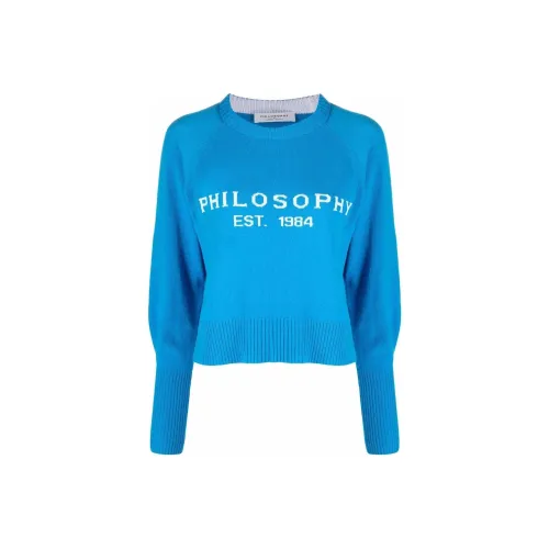 PHILOSOPHY DI LORENZO SERAFINI SS22 Свитер Женский Синий