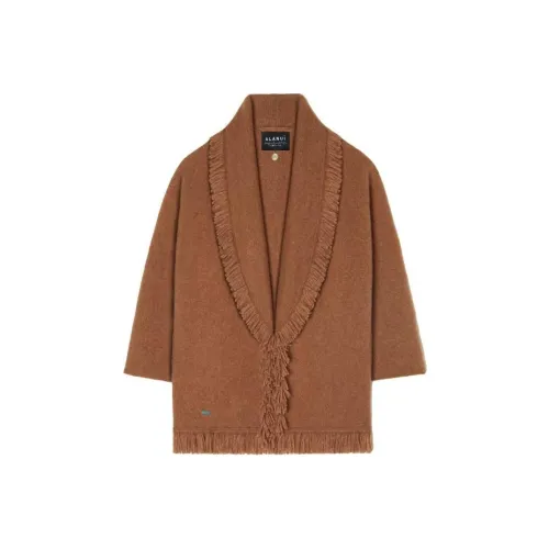 Alanui Коричневый Женский Трикотаж