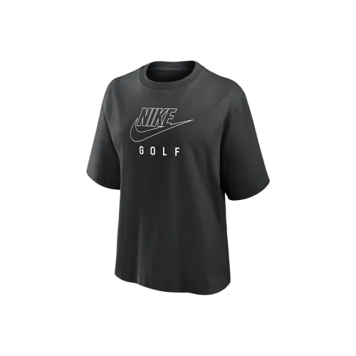nike Swoosh FW24 T Shirt Женская Черная