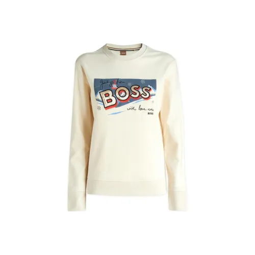 HUGO BOSS Бежевые Женские Свитшоты