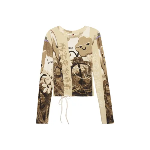 MUGUOGUOMU T-рубашка Женская Многоцветная